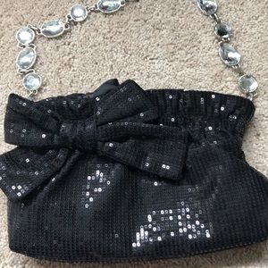 Black Sequin Purse